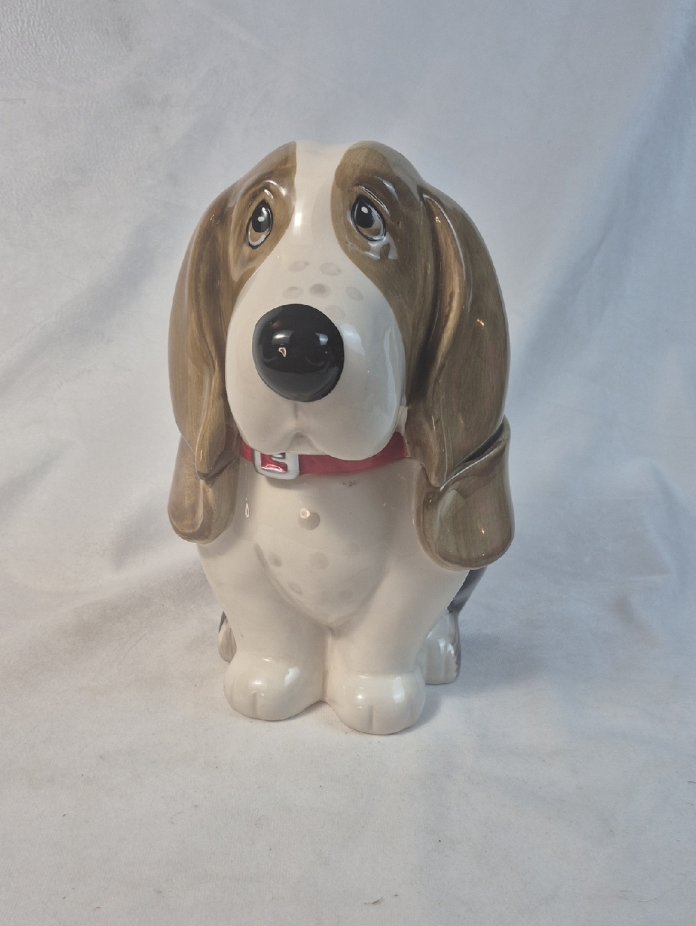 The Pioneer Woman Ceramic Charlie The Basset Hound Dog Treat/cookie Jar
